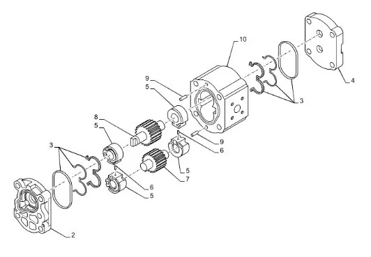 87601759 - Комплект уплотнительных колец